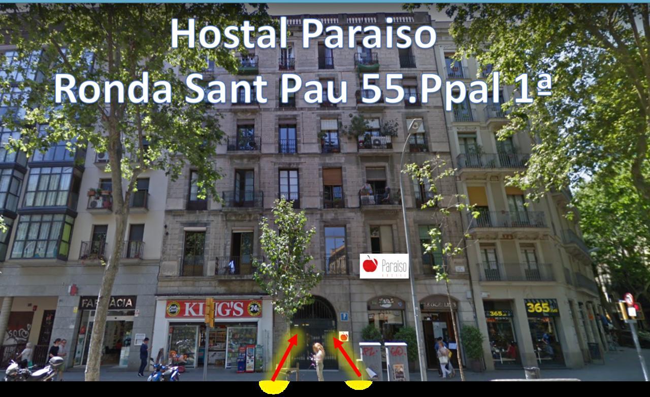 Paraiso Hostel Barcelona Kültér fotó